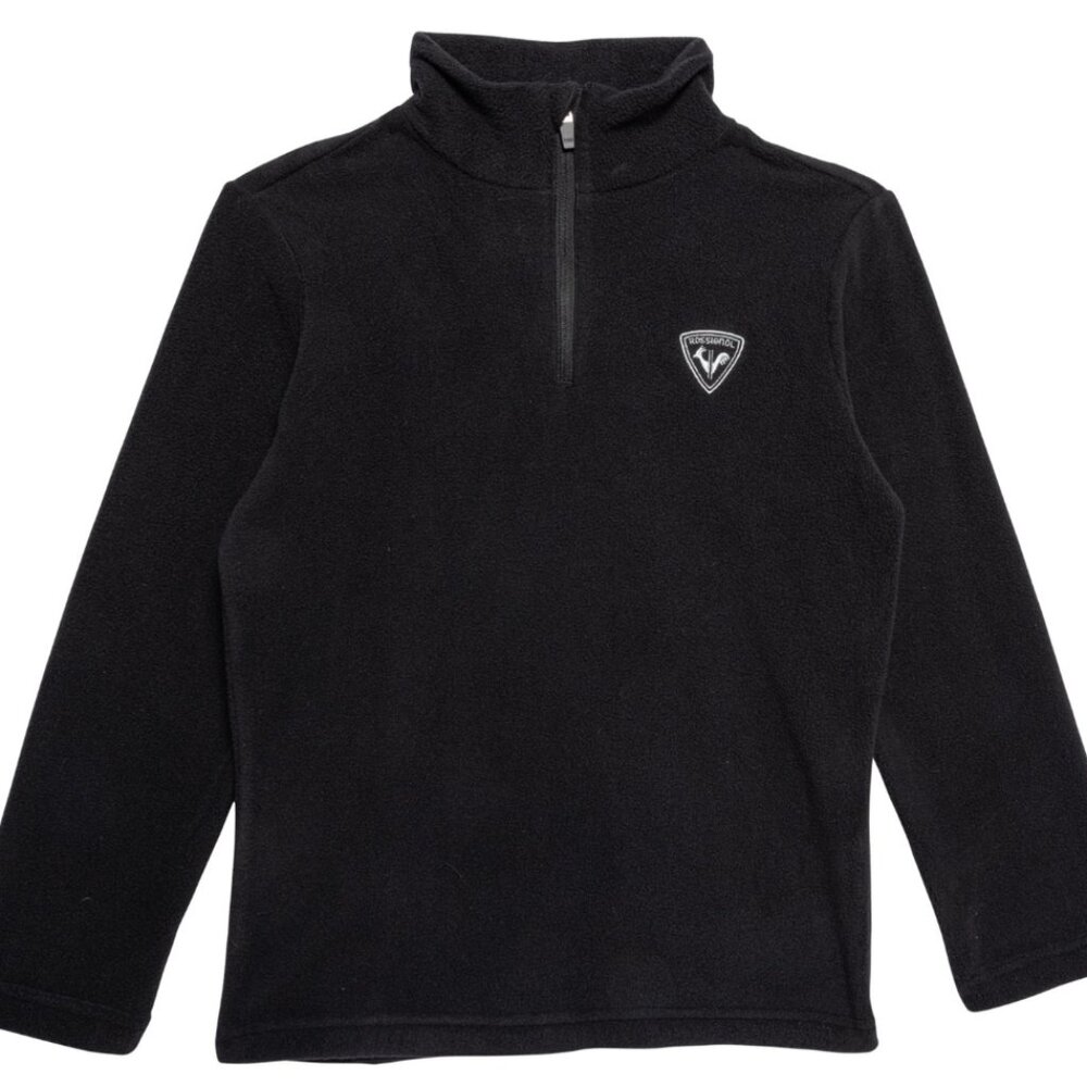 Rossignol Fleece Zip Neck Long Sleeve Pullover, Big Boys' Size 14
